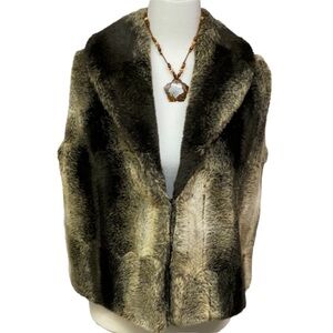 Painted Pony Faux Fur Vest
